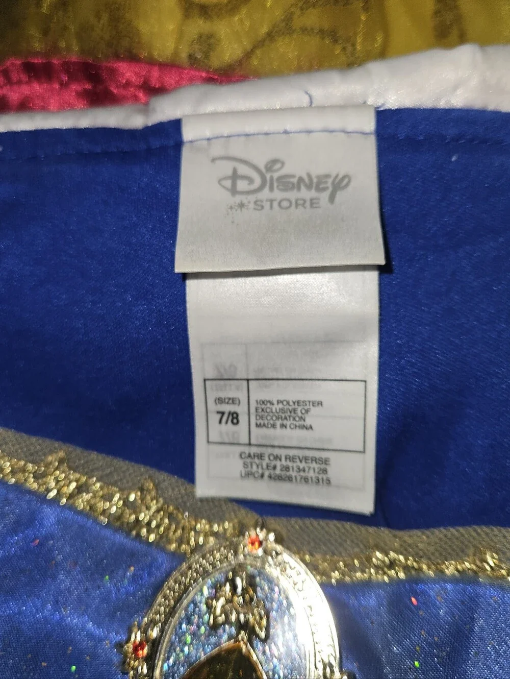 Disney Store Snow White Costume